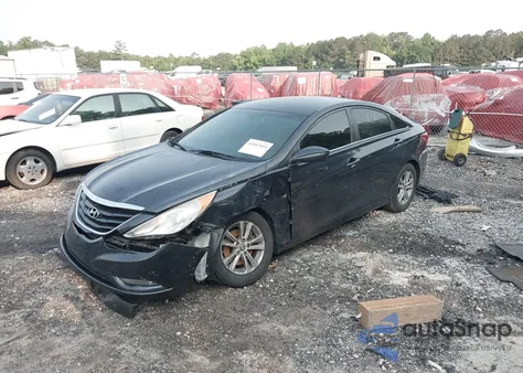 2013 Hyundai Sonata Gls из США, поврежденный, VIN 5NPEB4AC2DH757443
